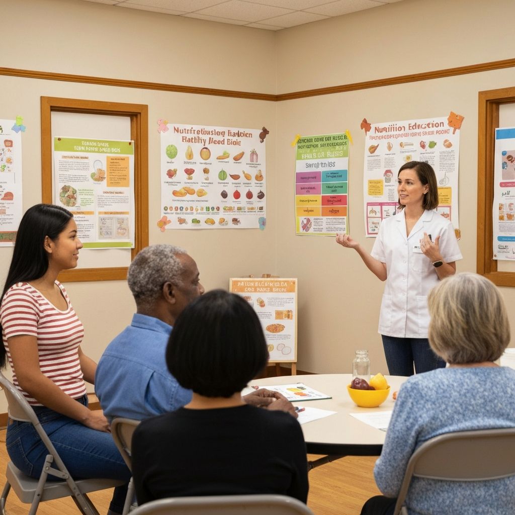 Nutritional education workshops